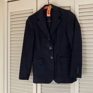 Girls Navy RJ Classics Show Coat size 12R